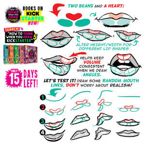 LIPS! 15 DAYS LEFT to get the tutorials BOOKS!!!!!