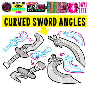 CURVED SWORD FORESHORTENING! 4 DAYS LEFT!