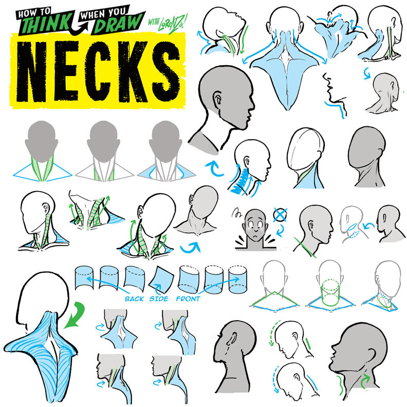 NECK REFERENCES! by EtheringtonBrothers on DeviantArt