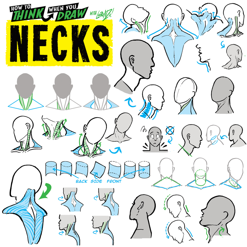 NECK REFERENCES! by EtheringtonBrothers on DeviantArt