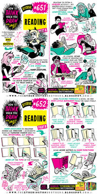 How to THINK when you draw READING tutorial!