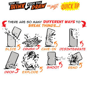 How to DESTROY THINGS! TWO DAYS to THOUGHT BUBBLE!