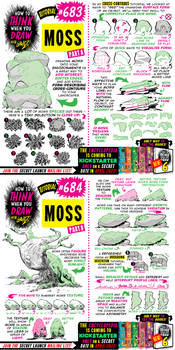 How to THINK when you draw MOSS tutorial!