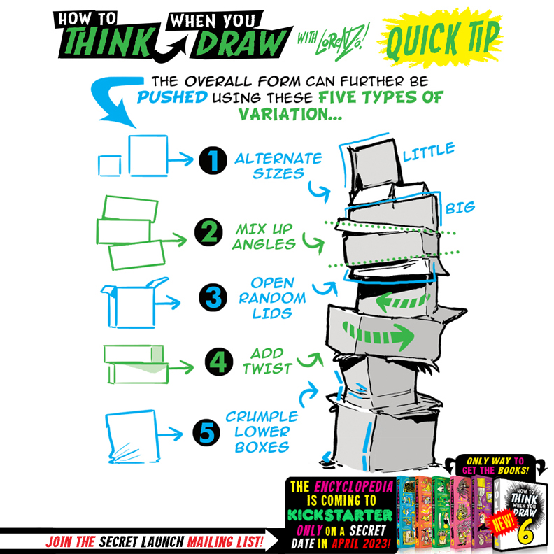 How to THINK when you draw BOXES quick tip! by EtheringtonBrothers on ...