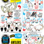 How to THINK when you draw ANTLERS tutorial!