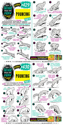 How to THINK when you draw POUNCING tutorial!