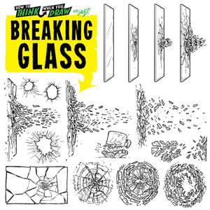 How to THINK when you draw BREAKING GLASS!