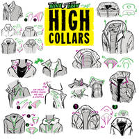 How to THINK when you draw COLLARS!