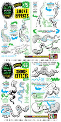 How to THINK when you draw SMOKE EFFECTS tutorial!