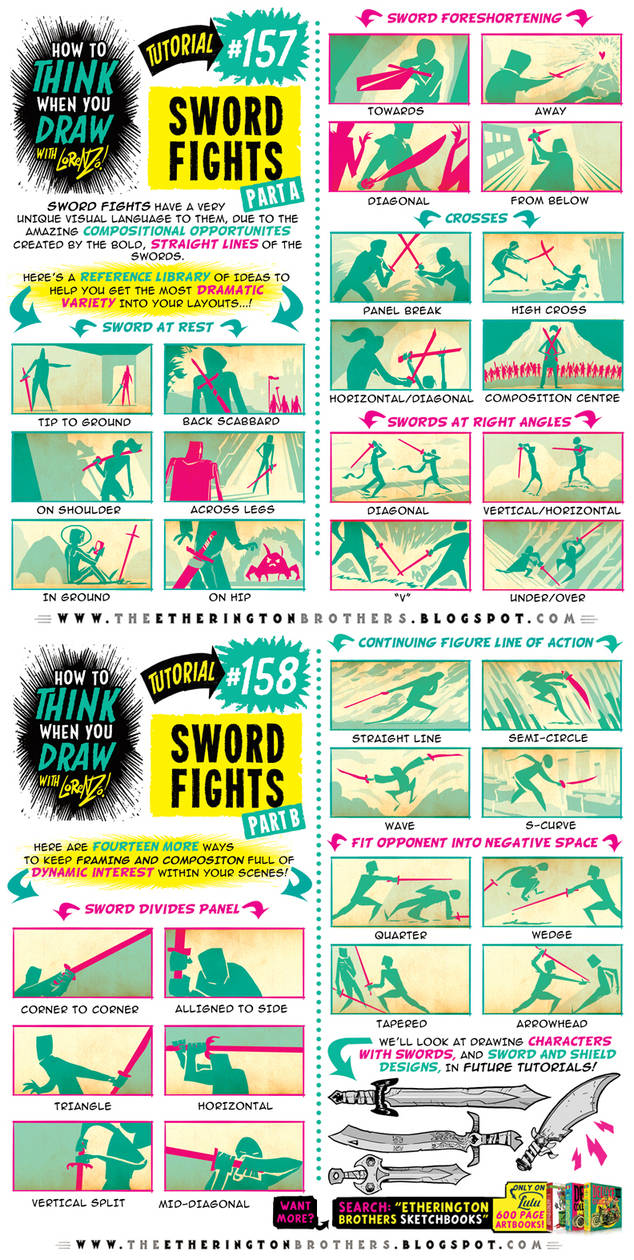 Draw Strike How to THINK when you draw SWORD FIGHTS tutorial! by ...