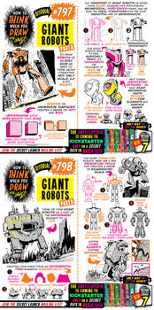 How to THINK when you draw GIANT ROBOTS tutorial!
