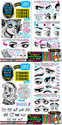 How to THINK when you draw EYEBROWS tutorial!