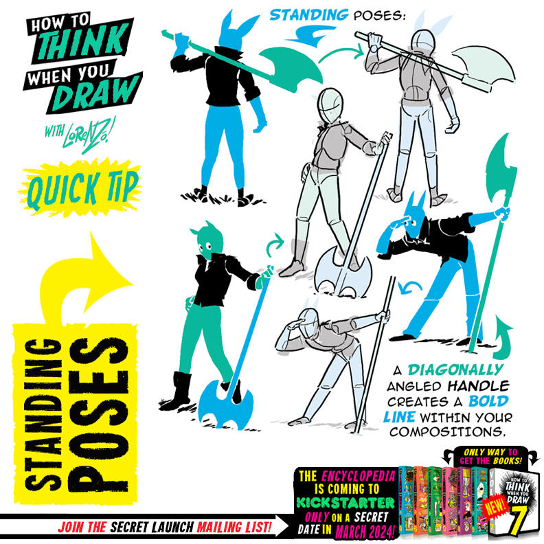 How To Think When You Draw Axe Wielding Quick Tip By How To Think When You Draw Axe Wielding Quick Tip By
