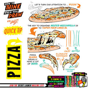 How to THINK when you draw PIZZA quick tip!