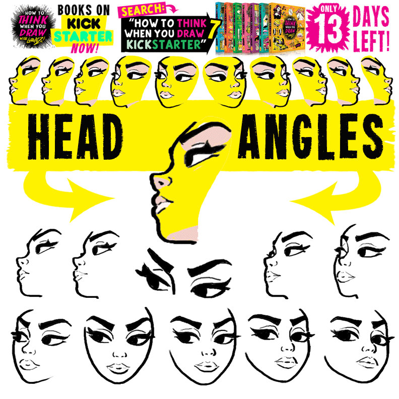 HEAD ANGLES! FINAL 13 DAYS for the tutorials BOOKS by ...