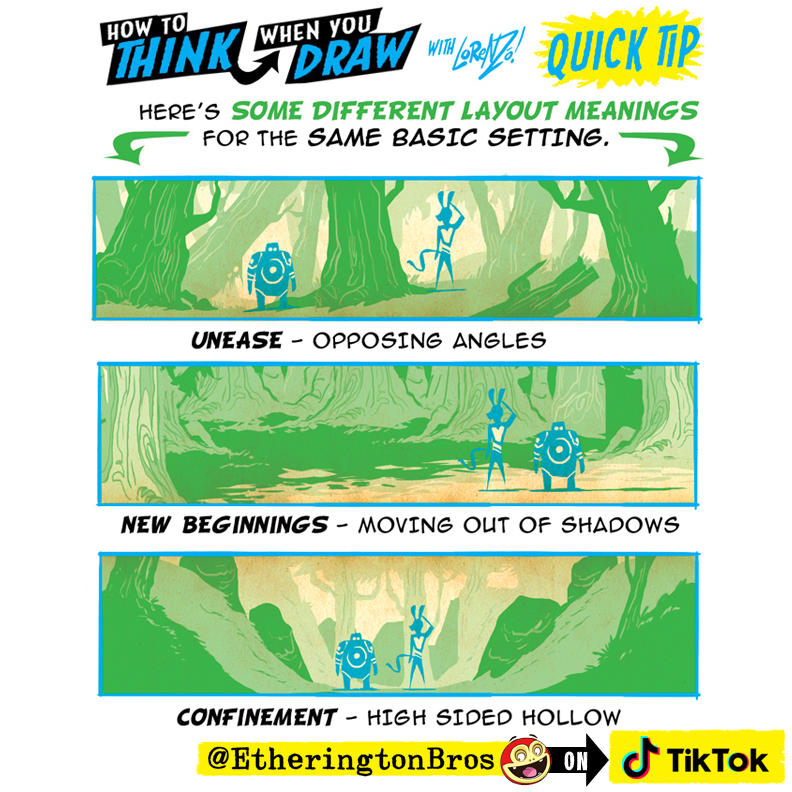 How to Draw COMPOSITION with MEANING quick tip! by EtheringtonBrothers ...