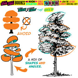 How to THINK When You Draw TREES!