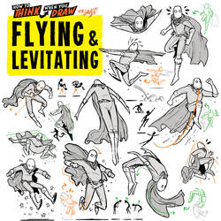 How to THINK When You Draw FLYING and LEVITATING!