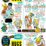 How to THINK When You Draw HUGS tutorial!