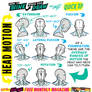 How to THINK When You Draw HEAD MOTION!