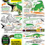 How to THINK When You Draw ALLIGATORS and CROCODILES tutorial!