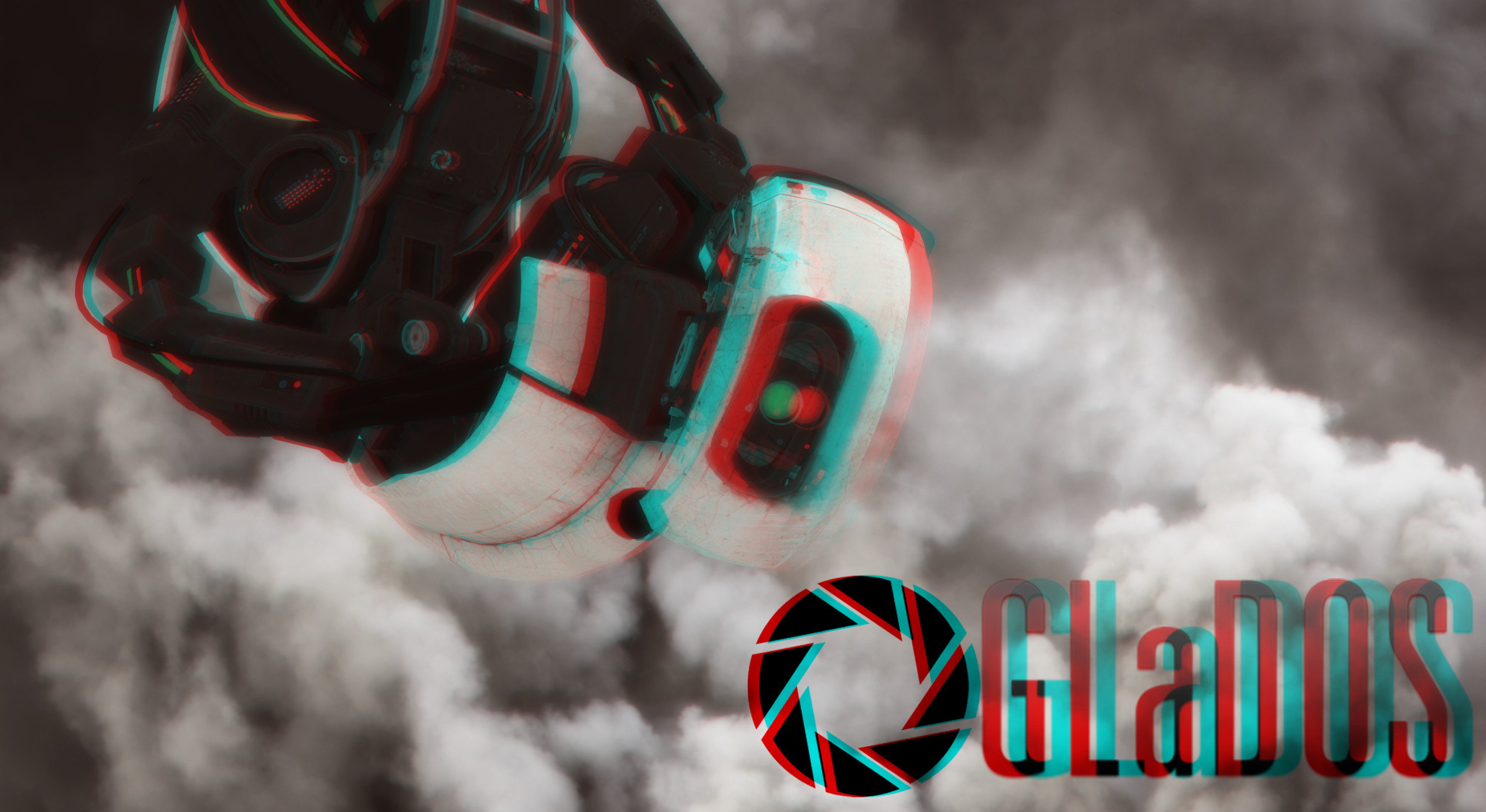 MMD GLaDOS 3D WALLPAPER by 1442553668 on DeviantArt