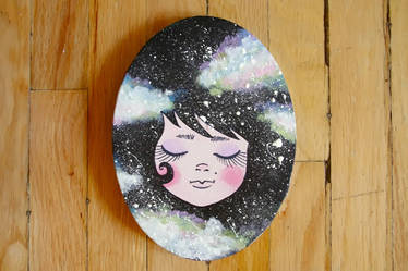 Galaxy sky Girl