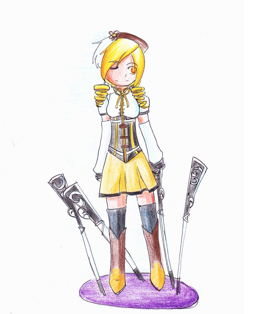 tomoe mami fan art