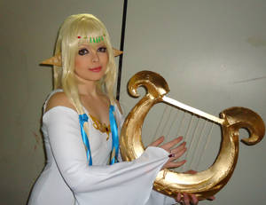 Goddess Hylia  From Manga Skyward Sword Cosplay