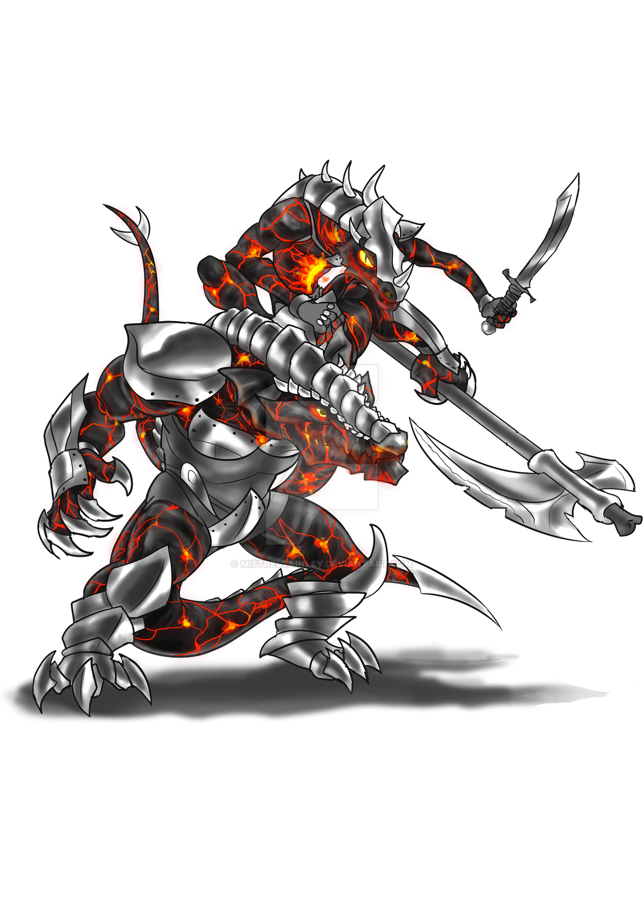 Lizard RPG race - Commission by MistressAinley on DeviantArt