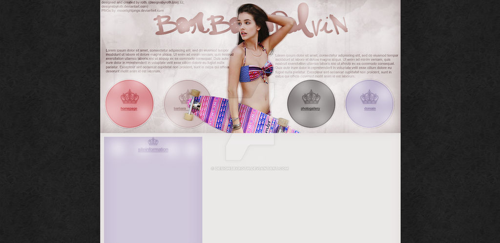 free design ft. Barbara Palvin