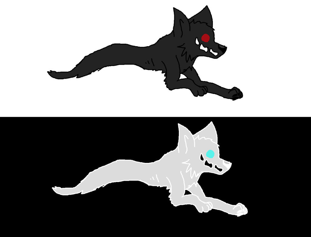 Shadow Master- Inverted Colors by HappyWolfProductions on DeviantArt