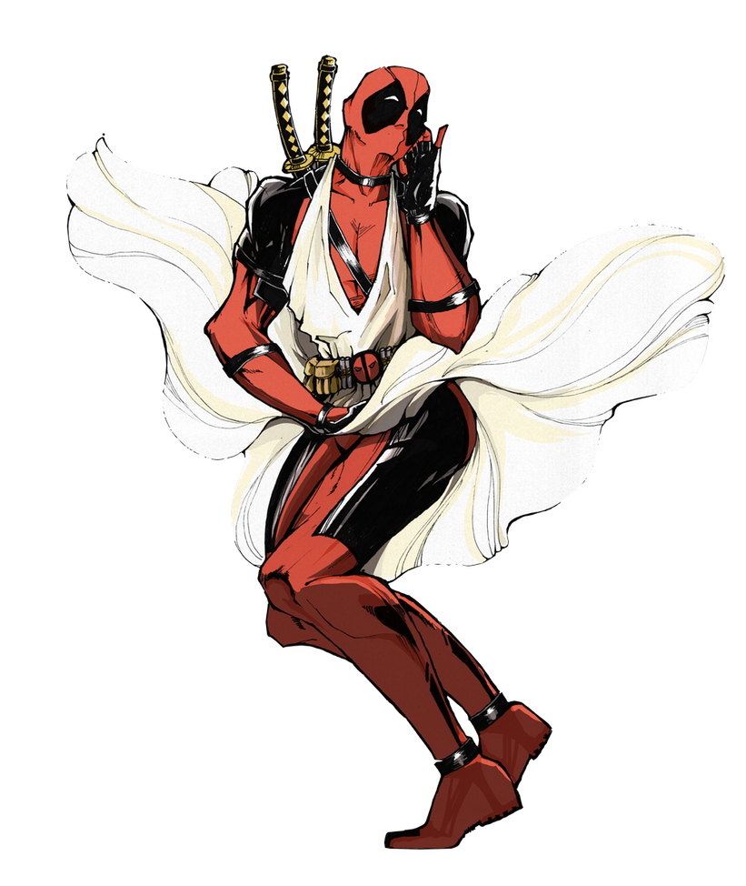 Deadpool render by ravioli-sempai on DeviantArt