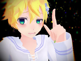 MMD/MMM] Len -Drunk or sleepy?-