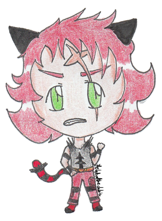 Chibi Incinaroar 727-Chibi gijinka Incineroar by TheLadyOfTheChibis on DeviantArt