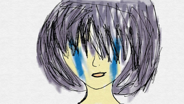 Crying girl