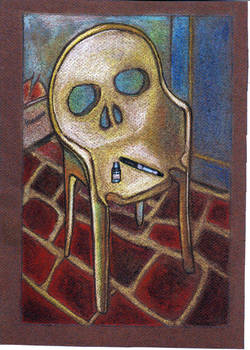 Van Gogh's Chair Reproduction Modernized Pastels 4