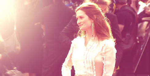 Bonnie Wright at HP Premiere