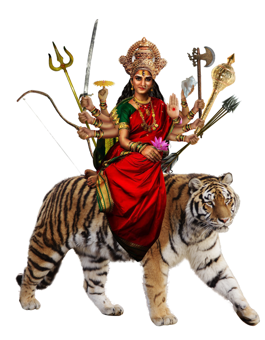 Maa Durga Model Stock by zackyram12 on DeviantArt