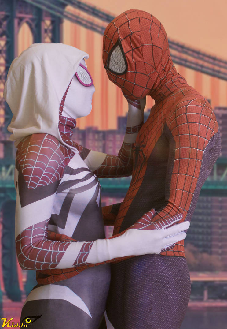 Spider Gwen ans Spiderman