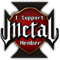 I Support Metal Member Badge by Matzeline