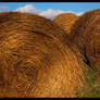 Hay stacks