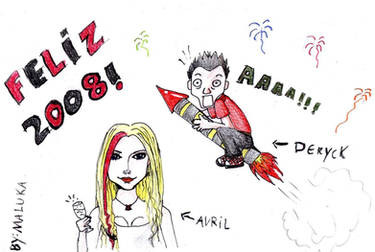 Happy 2008 _ Avril and Deryck