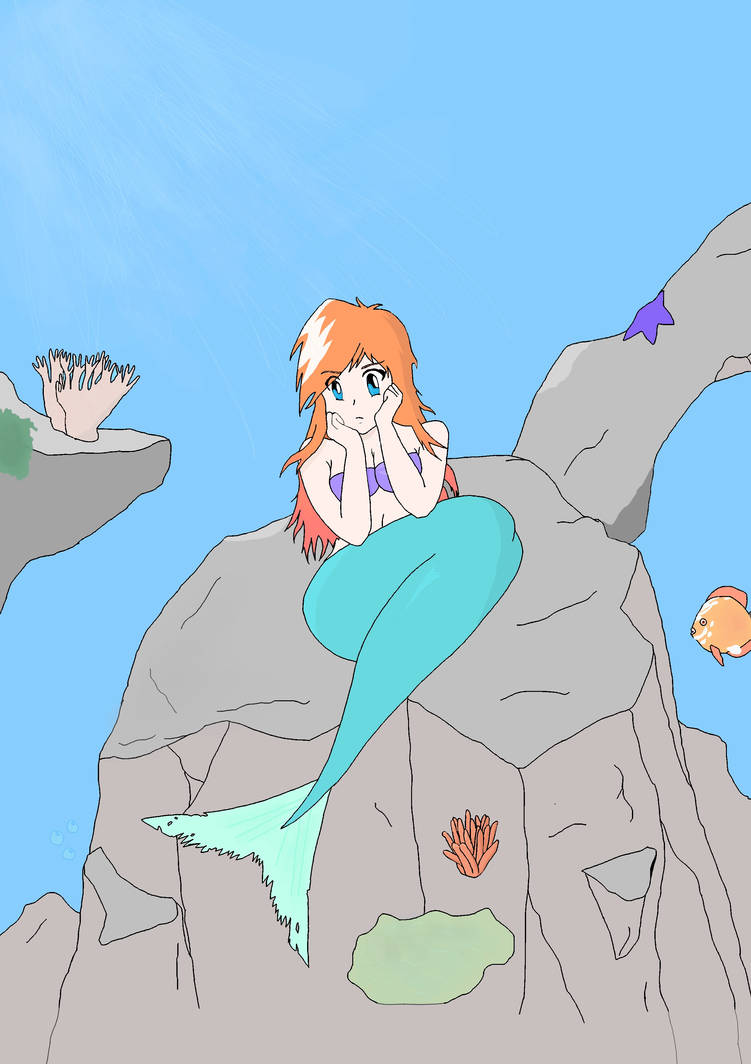 Lonely mermaid