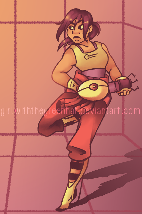 Chell - COLOR PALETTE MEME