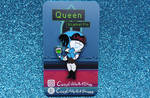 omg queen enamel pin real by cozylittleartblog