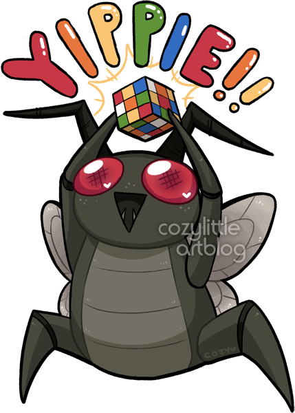 loot bug my friend loot bug from lethal company by cozylittleartblog on ...