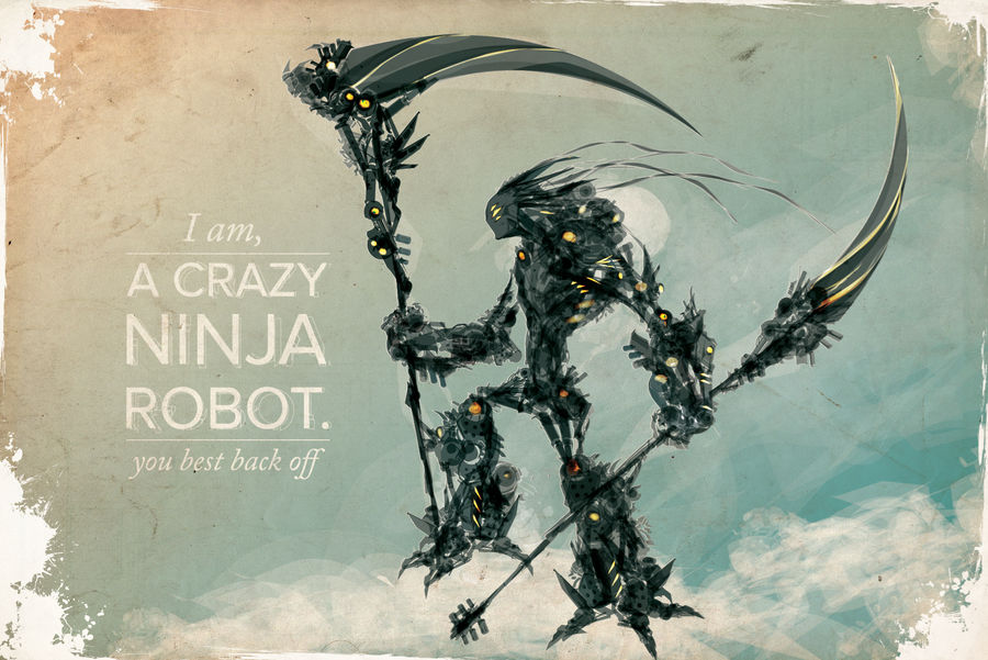 Crazy Ninja Robot V2