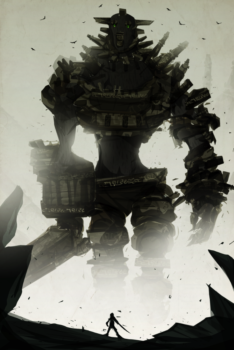 Shadow of the colossus  Shadow of the colossus, Colossus, Game art