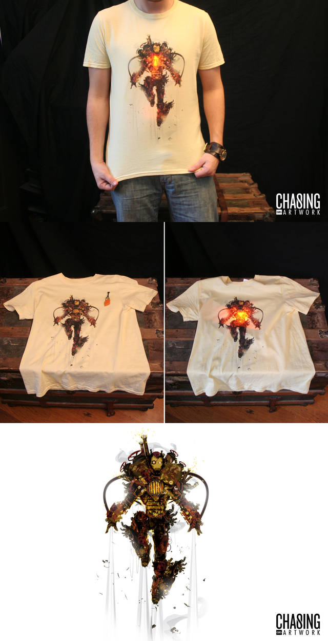 Light Up Steamy Tee by ChasingArtwork